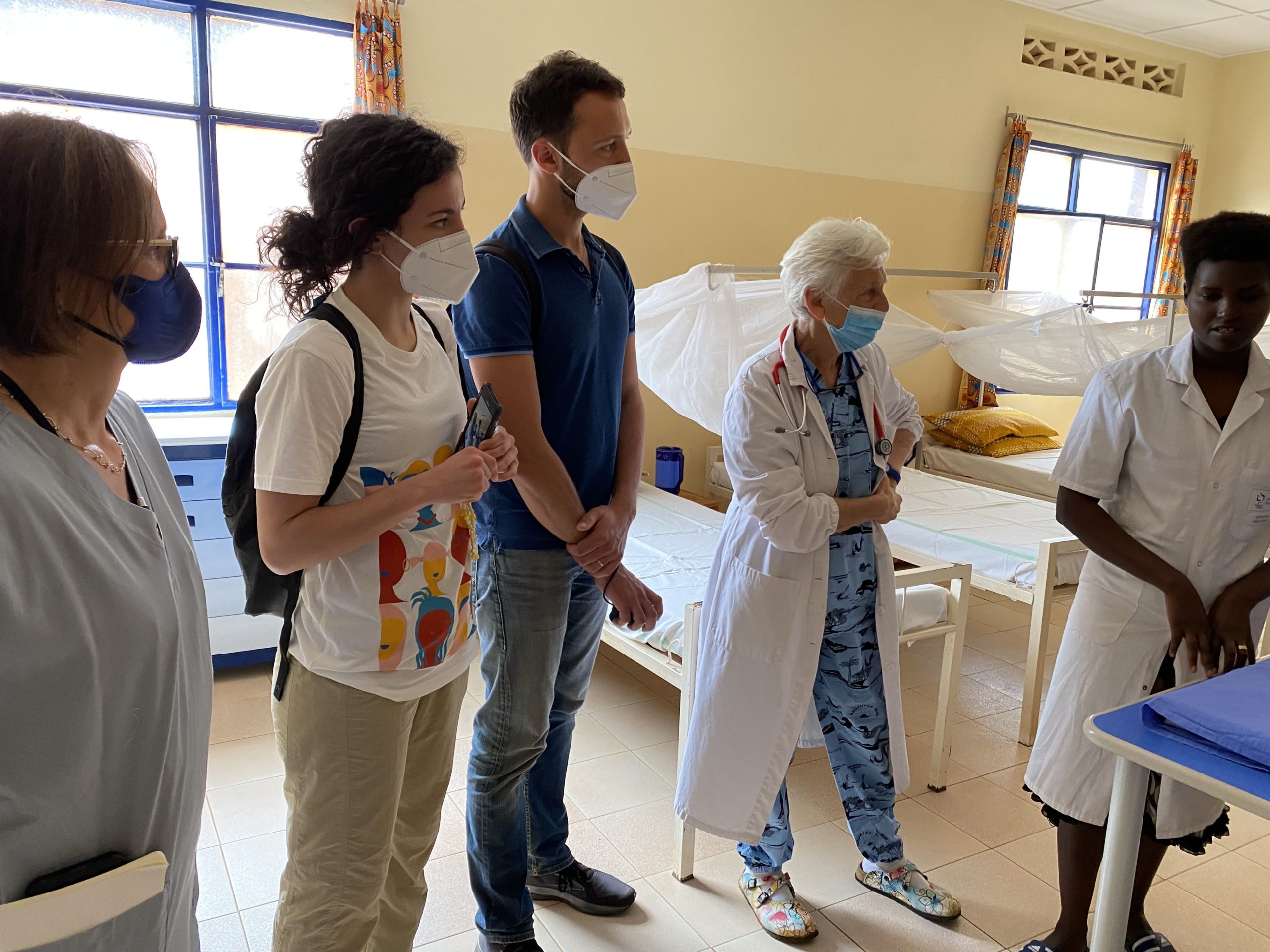 Michela Papotti in Africa.