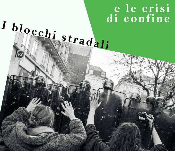 Blocchi stradali e asilo.