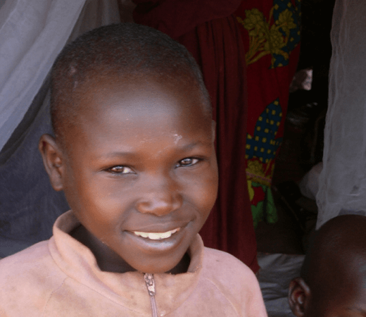 Ragazzi in Africa.
