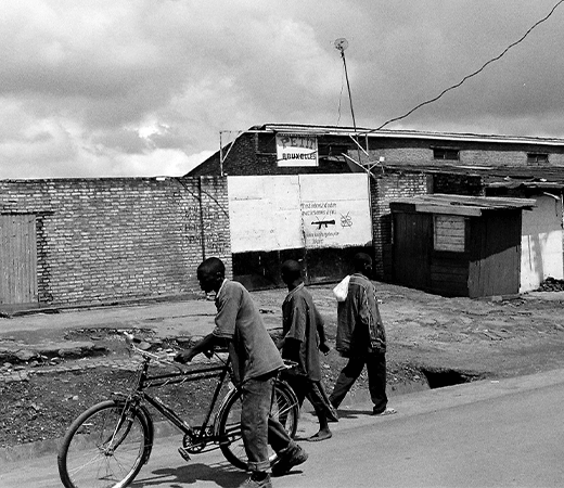 Foto Africa bianco e nero.