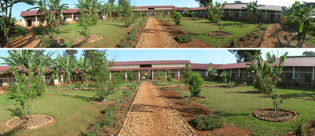 centro formazione in Africa.