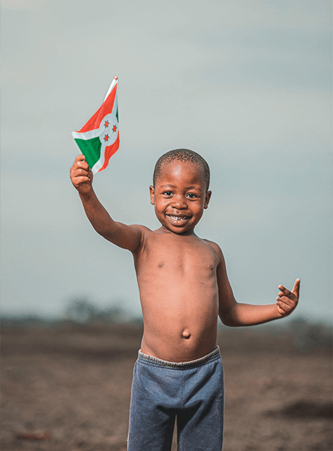 Burundi child.