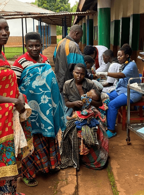 pazienti in cura Africa.
